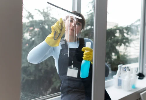 Nettoyage de vitres intérieures et extérieures à Montgey